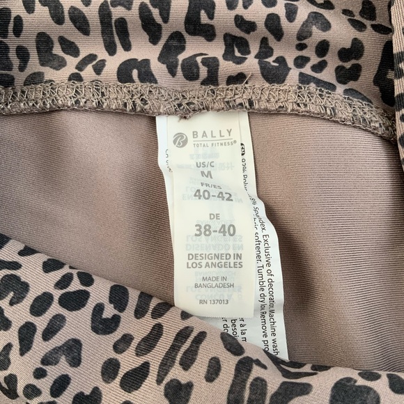 Bally Animal Print Leggings with Side Pockets - Picture 11 of 14